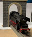 Download the .stl file and 3D Print your own Tunnel Portal Single HO scale model for your model train set.